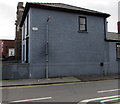 Old-style name sign, Alma Street, Newport