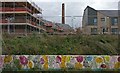 Constructing houses at the Abbey Meadows