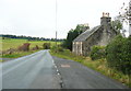 Derelict cottage on the A714 at Drumgrier