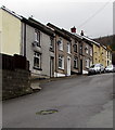 Houses at the top end of Jones Street, Ynyswen