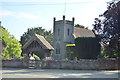 SU7784 : Lych gate and Church of St Nicholas by N Chadwick