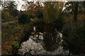 View of the moat circling Lloyd Park from the footbridge leading to the William Morris Gallery #2