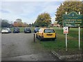 Parking and a football match at Collingwood Road Recreation Ground, Long Eaton