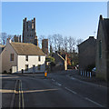 TL5380 : Ely: towards the Cathedral from West Fen Road by John Sutton