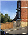 Garden fence, Jasper Road, Crystal Palace, south London