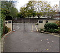 Cardiff Road entrance to the Tovey Bros yard, Newport