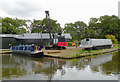 Narrowboat delivery (3) near Penkridge, Staffordshire