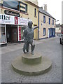 Eyemouth, statue of Willie Spears