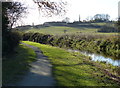 Towpath along the disused Grantham Canal