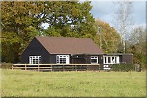 SO8742 : Repaired Earl's Croome Village Hall by Philip Halling