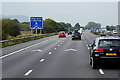 Westbound M56 near Frodsham