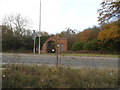 The entrance to High Wood, Great Dunmow