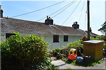 SX4349 : Penlee Cottages by N Chadwick