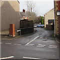 Junction of Maesteg Road and Cross Street, Tondu