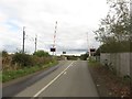 NZ2574 : Level crossing, Arcot Lane, Cramlington by Graham Robson