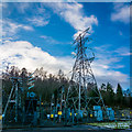 Pylon at Tummel Bridge Power Station