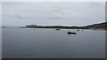 Boats at anchor in the bay