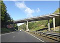 Road to Moncreiffe House bridging the M90