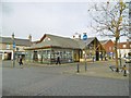 TL1844 : Biggleswade Bus Station by Mike Faherty