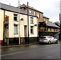 Warning sign Patrol/Hebryngwr, Baglan Street, Treherbert