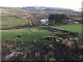 Farmland and lake