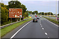 North Wales Expressway near to Pentre Halkyn