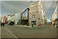 The re-constructed entrance to the Green Lanes shopping centre