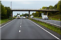 Bridge over North Wales Expressway west of Rhuallt