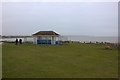 Closed shelter near Grenham Bay