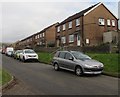 On-street parking, Heol Dewi Sant, Bettws