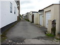 Garages at the back of Rolle Street from Mill Road