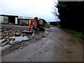 A muddy road, Tattraconnaghty