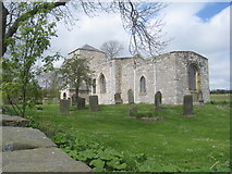 NU1109 : The church of St. John the Baptist, Edlingham by Jonathan Thacker