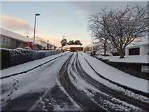 H4672 : Early morning snow, Knockgreenan, Omagh by Kenneth  Allen