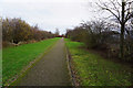 Path leading to Lakeside (road), Europarc