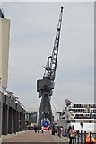 TQ4080 : Crane, Royal Victoria Dock by N Chadwick