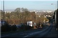 Stewarton Road, approaching Patterton Roundabout