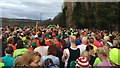 Runners at the start of the 2017 Percy Pud 10k run