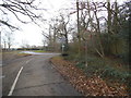 Alderbourne Lane at the junction of Fulmer Common Road