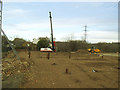 Piling for new houses at Amen Corner (1)