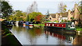 Visitor moorings by Newcastle Rd Bridge, Shropshire Union Canal at Market Drayton