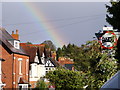 Rainbow over the avenue