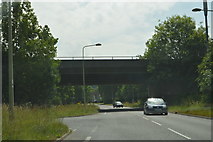 SP4705 : A420 bridge over B4044 by N Chadwick