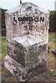 Old Milestone by the A4 in Burnham - 