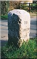 Old Milestone by the B4009, north of Wendover