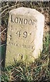 Old Milestone by the A413, near North Hill Farm