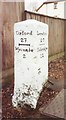 Old Milestone by the A40, north of Loudwater