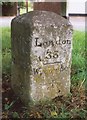 Old Milestone by the A40 near Piddington