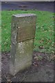 Old Milestone, Chester Road (was A56), between Daresbury and Walton