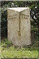 Old Milepost by the B5395 in Agden